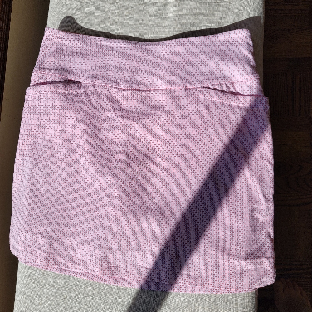 S.C. & CO Ladies' Skort Pull-On, Tummy Control Waistband Red sz Large L - Picture 4 of 9